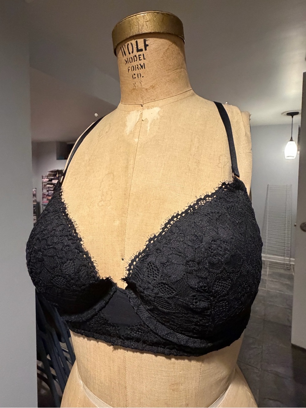 Aerie Black Lace Bra